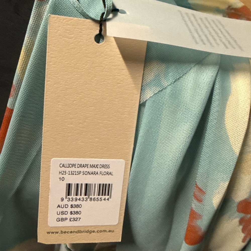 Bec + Bridge CALLIOPE DRAPE MAXI DRESS - Picture 5 of 5
